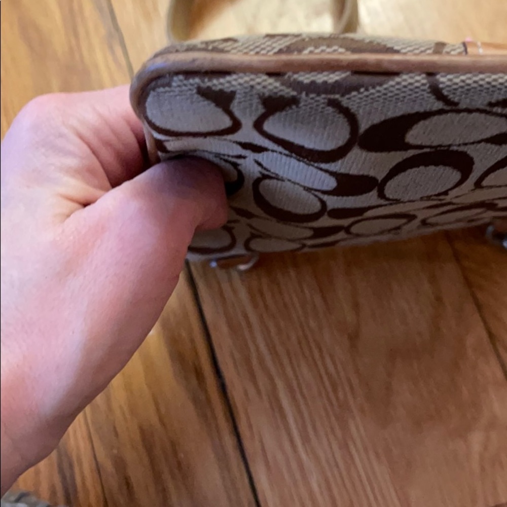 100% Authentic Coach Material Rectangular Crossbo… - image 4